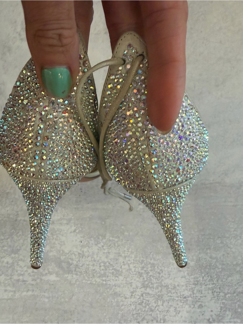 Aquazurra Linda crystal heels - Picture 5 of 7